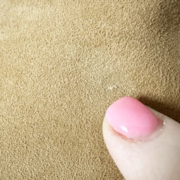 Eileen Fisher Tan Goat Suede Open Drape Front Jacket Women's Size Medium - Picture 8 of 15